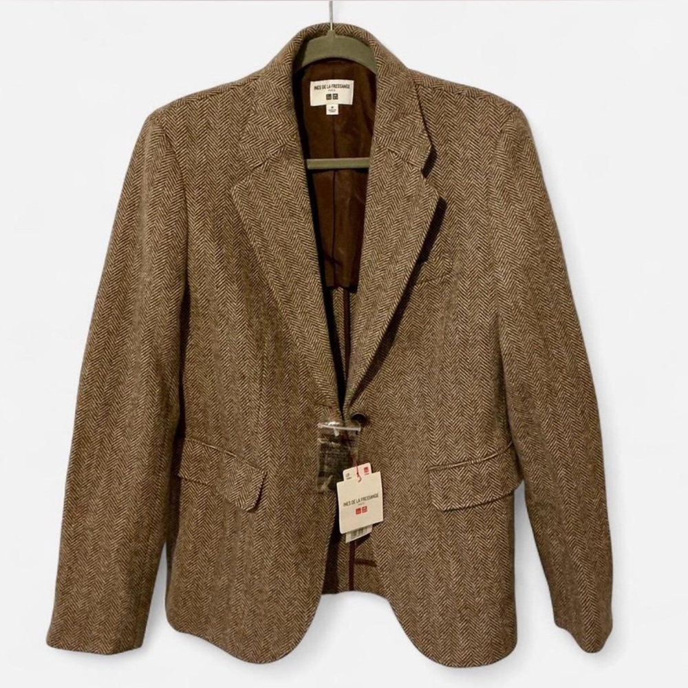 SOLD Uniqlo Women’s Herringbone Blazer